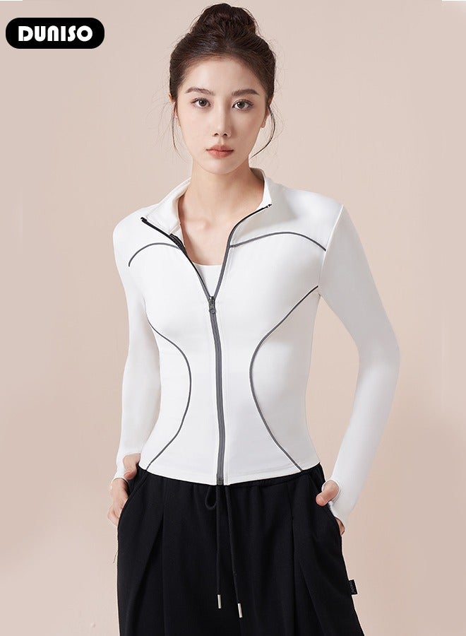 DUNISO Women's Cycling Jersey Suit Long Sleeve Mountain Bike Road Bicycle Shirt Pants Breathable Biking Outfit Quick Dry Bib for Outdoor Sports - Image 5