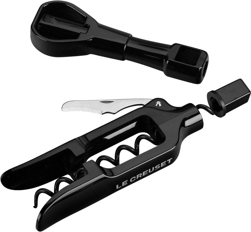 Le Creuset Pocket Model PM-100 Travel Corkscrew - Black - Image 1