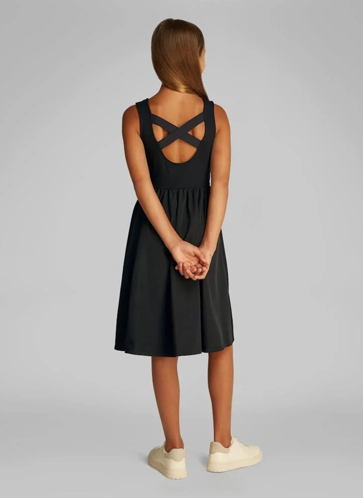 Calvin Klein Jeans Kids Back Detail Punto Dress