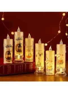 Generic LED Candle Light Home Holiday Decorations Ramadan Decor Night Light Muslim LED Candle Home Party Decoration 1 Candles  - Image 1