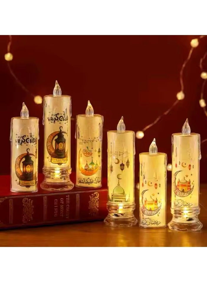 LED Candle Light Home Holiday Decorations Ramadan Decor Night Light Muslim LED Candle Home Party Decoration 1 Candles - Image 1