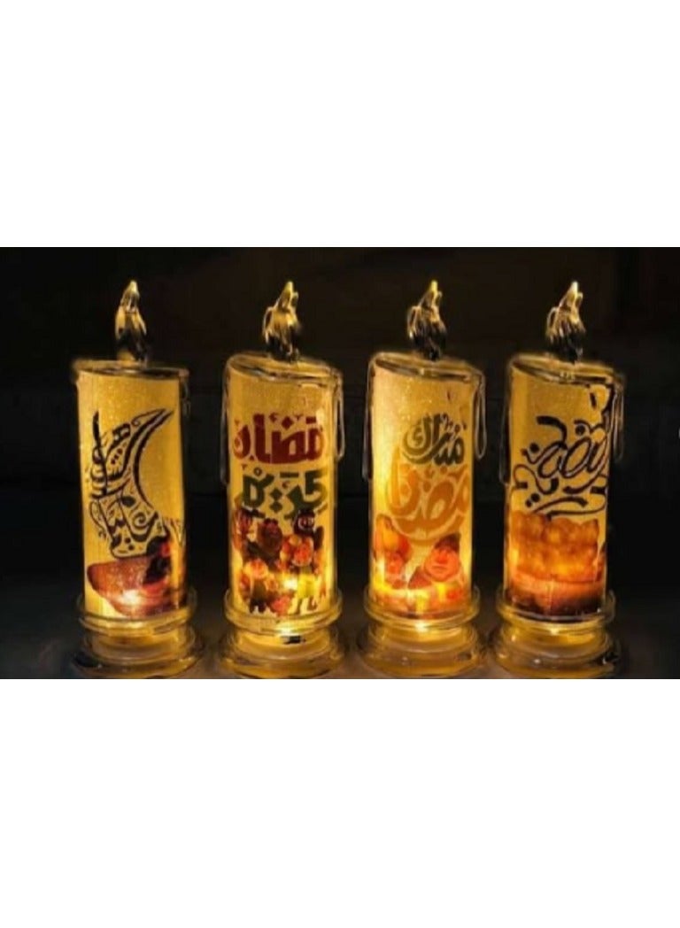 LED Candle Light Home Holiday Decorations Ramadan Decor Night Light Muslim LED Candle Home Party Decoration 1 Candles - Image 3