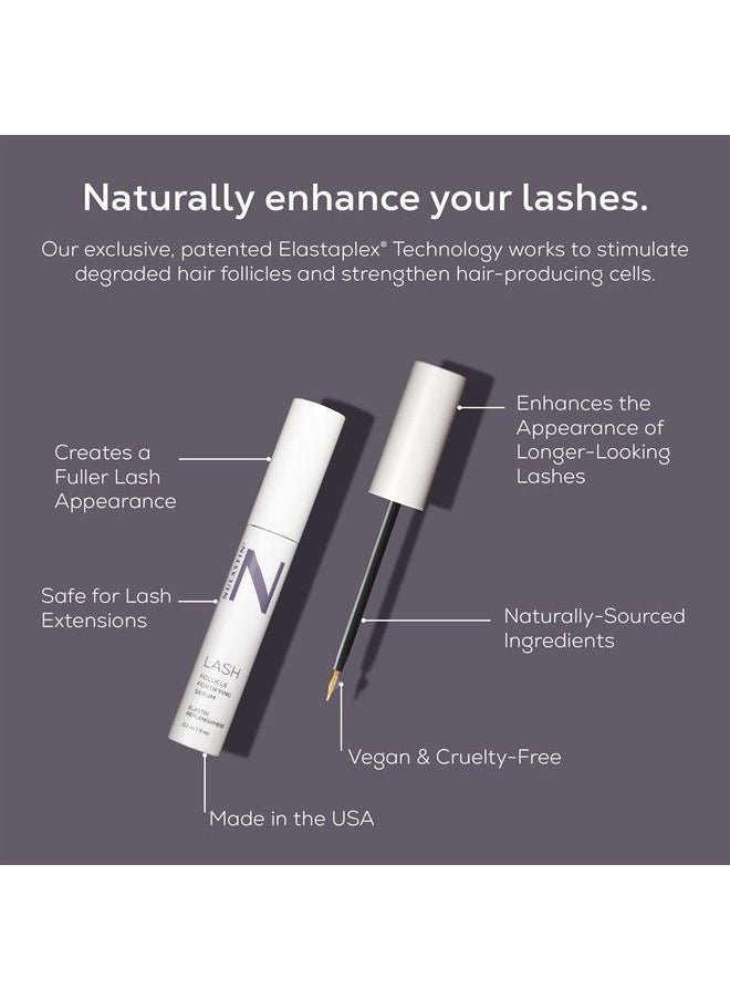 NULASTIN - Lash Boosting Serum – Promotes Longer, Fuller, Thicker Looking Lashes | Follicle Strengthening Eyelash Enhancing Formula with Elastin Technology - Image 1