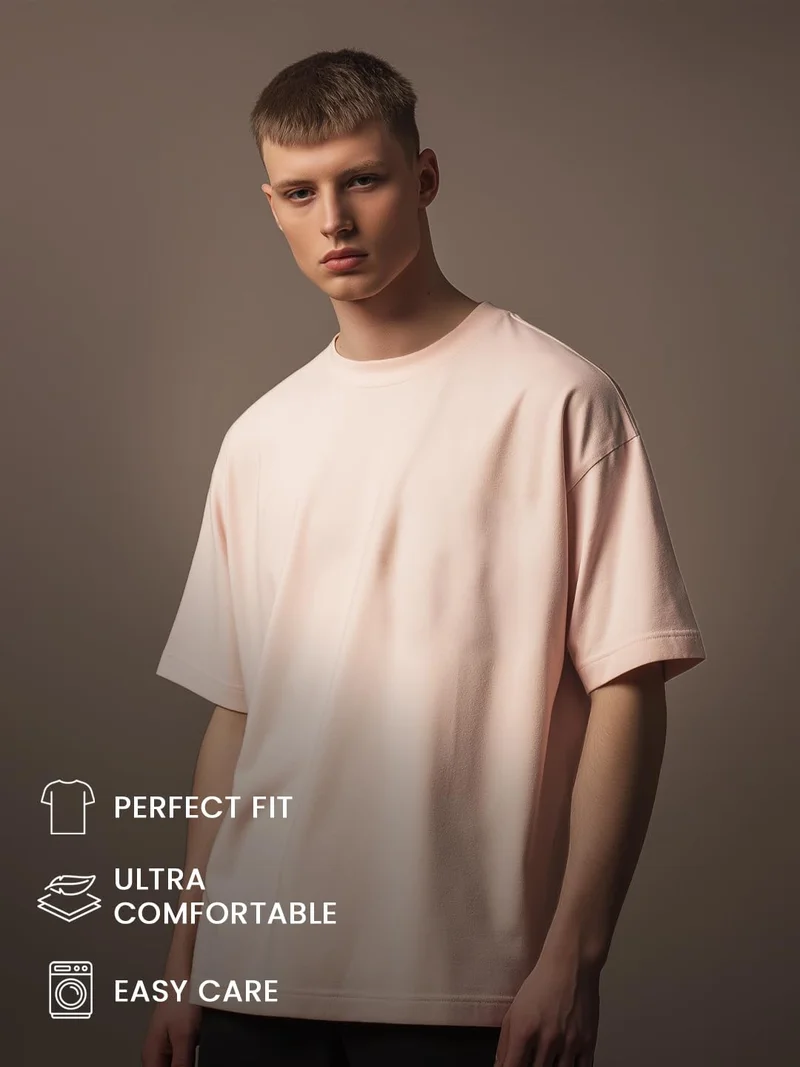 NOBERO  Men's Oversized Cotton Graphic T-Shirt for Men | Best Price UAE