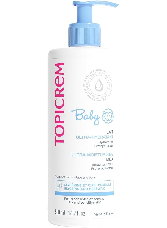 Topicrem Mon 1Er Ultra Moisturizing Milk 500 Ml - Image 1
