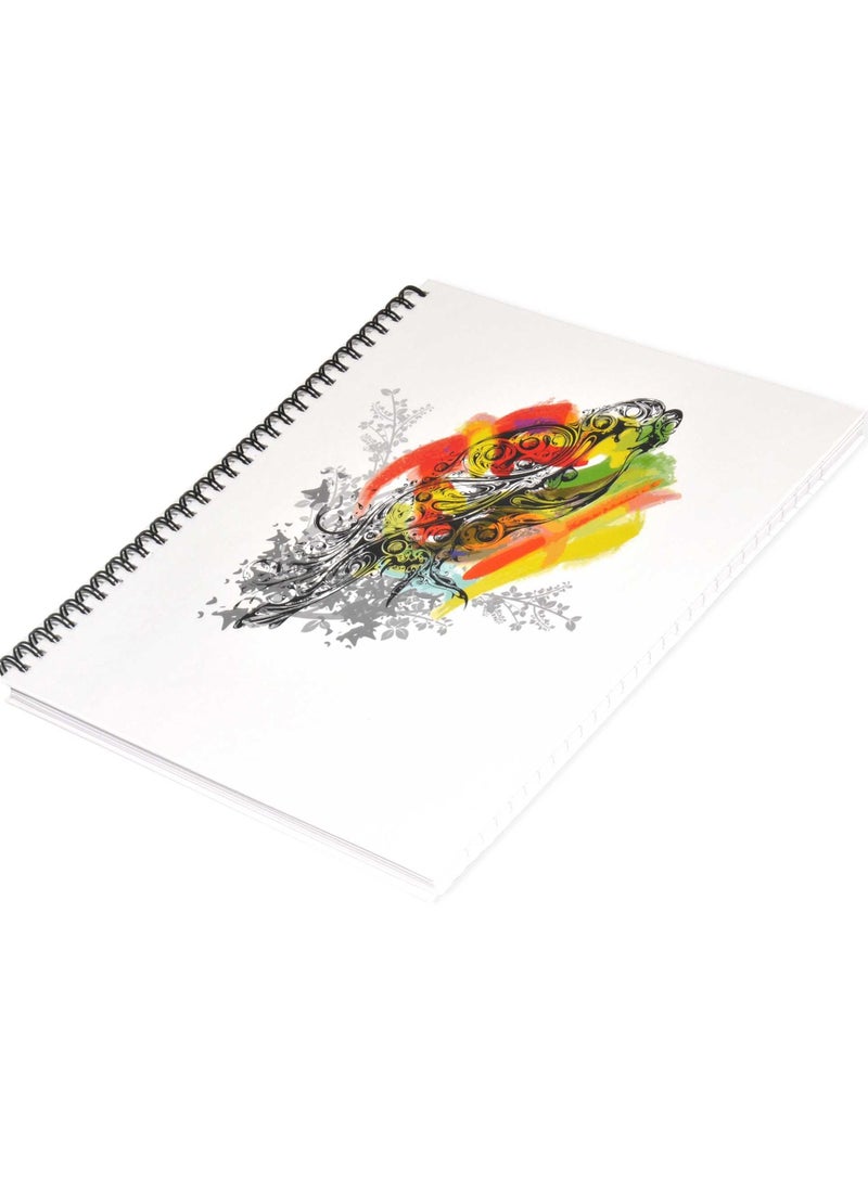 FIS دفتر ملاحظات صلب حلزوني FIS LIGHT عبوة من 5 100 ورقة. الحجم 10X8 بوصة (25.4 X 20.32 سم) - Image 3