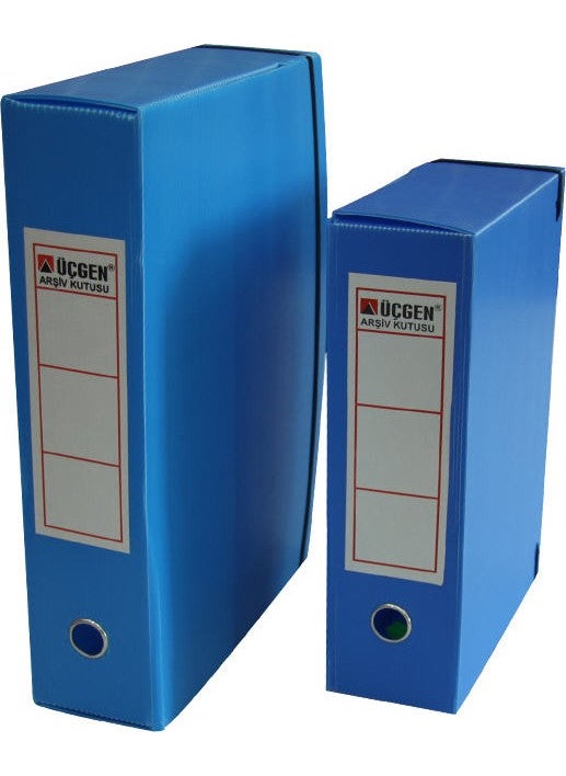 Ucgen - Triangle Project Box Large Blue 24X32X9 Cm - Image 1