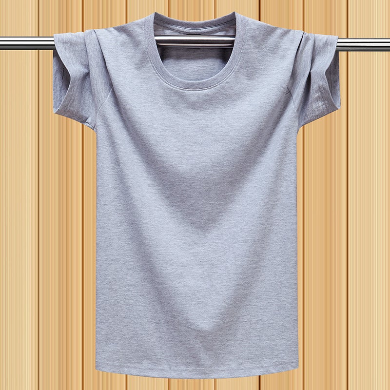 2025 Short-Sleeved T-Shirt Men'S Large Size Loose Half-Sleeved Men'S Bottoming Shirt Cotton Short-Sleeved Youth Trbottomy T - Image 5