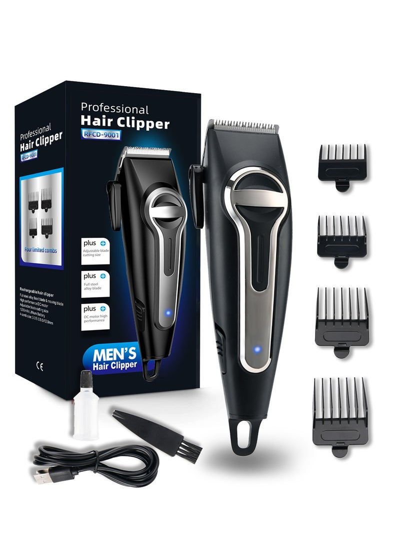 DOSCHER - Cordless Electric Hair Clipper, High-Performance Home Haircut & Grooming Kit & Trimmers for Mens with Different Cutting Lenght - Image 1