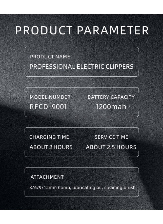 DOSCHER - Cordless Electric Hair Clipper, High-Performance Home Haircut & Grooming Kit & Trimmers for Mens with Different Cutting Lenght - Image 1