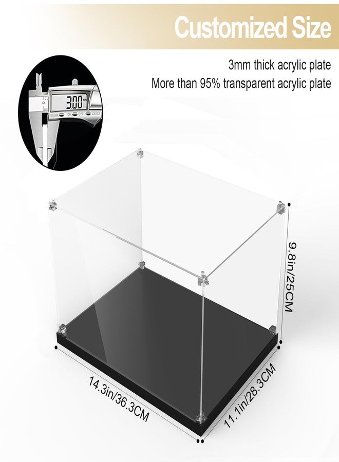 NAOCARD Acrylic Display Case for Lego 76419 Hogwarts Castle, Dust-Proof Protection Box, Custom Fit, 98% Transparency, Showcase Building Model, Gift for Lego Fans - Image 4