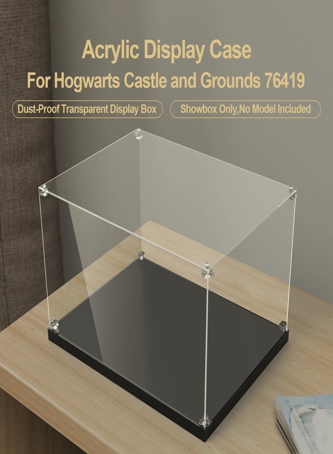 NAOCARD Acrylic Display Case for Lego 76419 Hogwarts Castle, Dust-Proof Protection Box, Custom Fit, 98% Transparency, Showcase Building Model, Gift for Lego Fans - Image 5