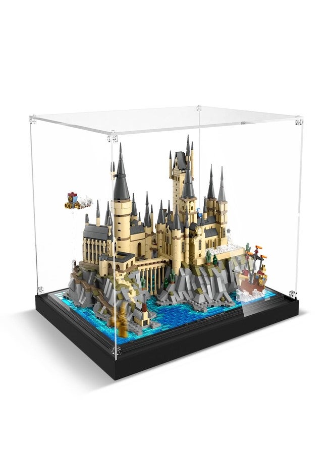 NAOCARD Acrylic Display Case for Lego 76419 Hogwarts Castle, Dust-Proof Protection Box, Custom Fit, 98% Transparency, Showcase Building Model, Gift for Lego Fans - Image 1