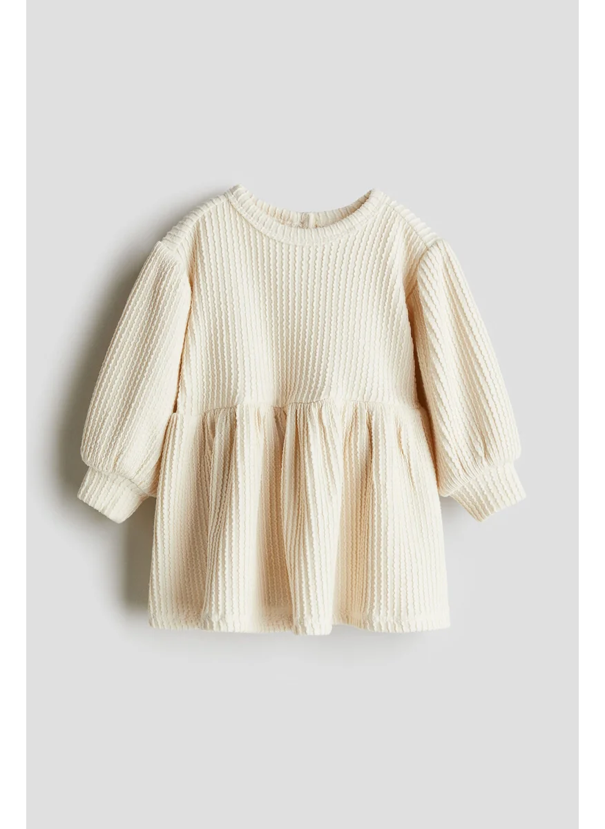 اتش اند ام Textured-Jersey Dress