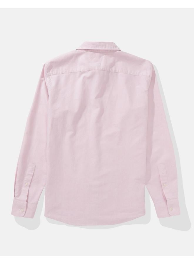 American Eagle AE Slim Fit Everyday Oxford Button-Up Shirt - Image 2