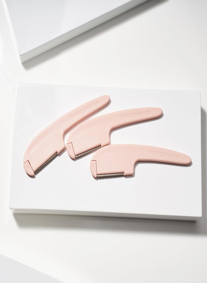 Tweezerman Prep and Plane Facial Razors for Hair Removal and Exfoliation, 3 Count - Image 4