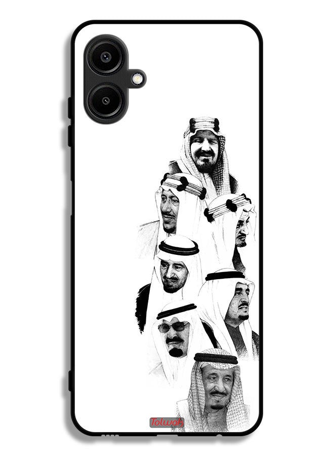 Tolwak Samsung Galaxy A06 4G Protective Case Cover Saudi Kings Art B_W - Image 1
