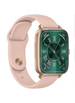 cardoo Smart watch for women CardoO Watch touch screen Heart Rate waterproof smart watch Egypt Bluetooth Calls Smartwatch Support Arabic for Android and IOS (Gold)  - Image 3