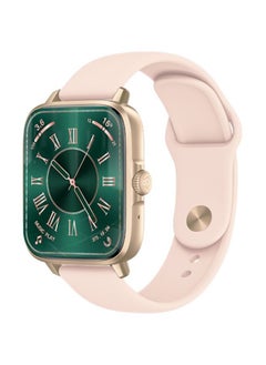 cardoo Smart watch for women CardoO Watch touch screen Heart Rate waterproof smart watch Egypt Bluetooth Calls Smartwatch Support Arabic for Android and IOS (Gold)  - Image 1