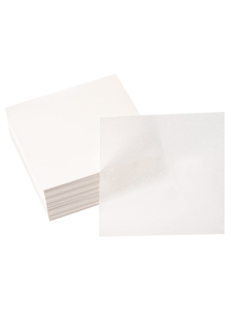 PaperPine Waxed Butcher Paper Sheets  Hamburger Patty  200 NonStick Wax Paper Squares Per Set 55x55 
