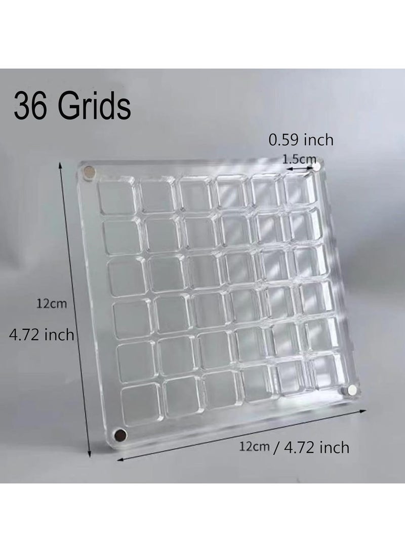 JiFENG Shell Mini Grid Plastic Storage Box  36 Grids - Image 4