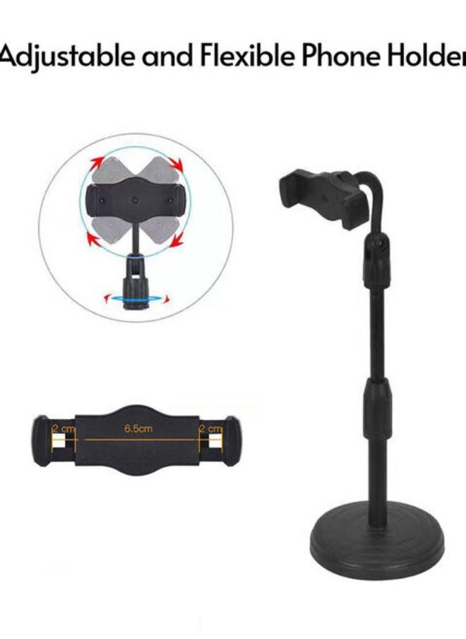 SHOPI - Adjustable Height Desktop Smartphone Stand Bracket With Phone Holder - Image 1