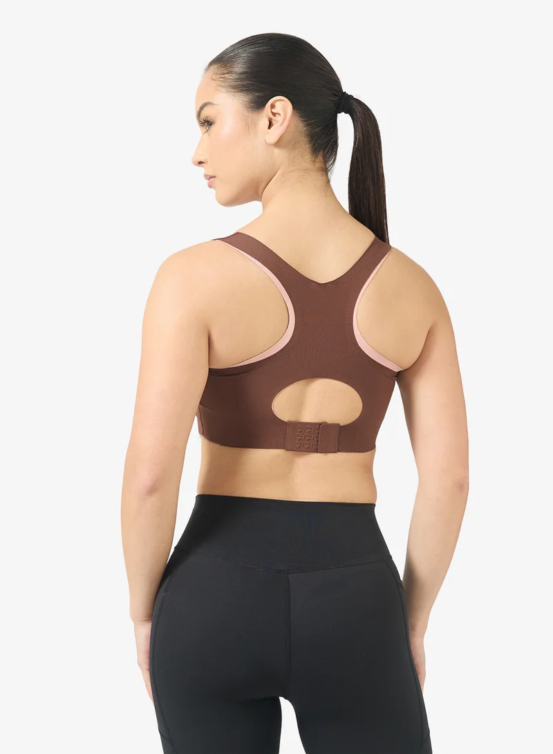 FRWD High Coverage Sports Bra with Back Clasp