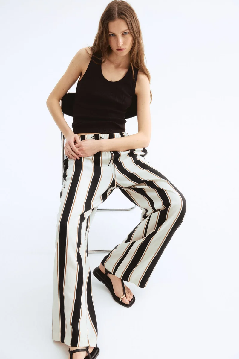 H&M Wide pull-on trousers