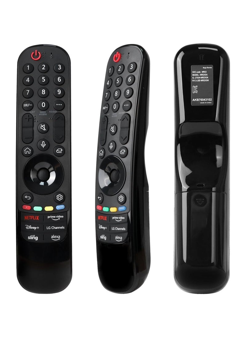 Anmi - MR23 Replacement Magic Remote Control for LG-TV-Remote Compatible for All LG with Voice Function Smart OLED QNED UHD 4K 8K TVs - Image 1