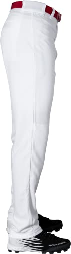 Rawlings رولينغز | بنطلون بيسبول BP31SR | مقاس شبه مريح | أبيض | حجم كبير للبالغين - Image 5
