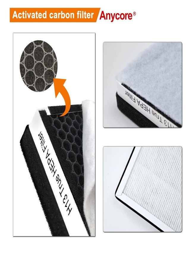 Anycore For Purezone Filter Replacement 2-Pack Compatible with Pure Enrichment PureZone Air Purifier PEAIRPLG #PEAIRFIL, 3-in-1 H13 Grade True HP - Image 3