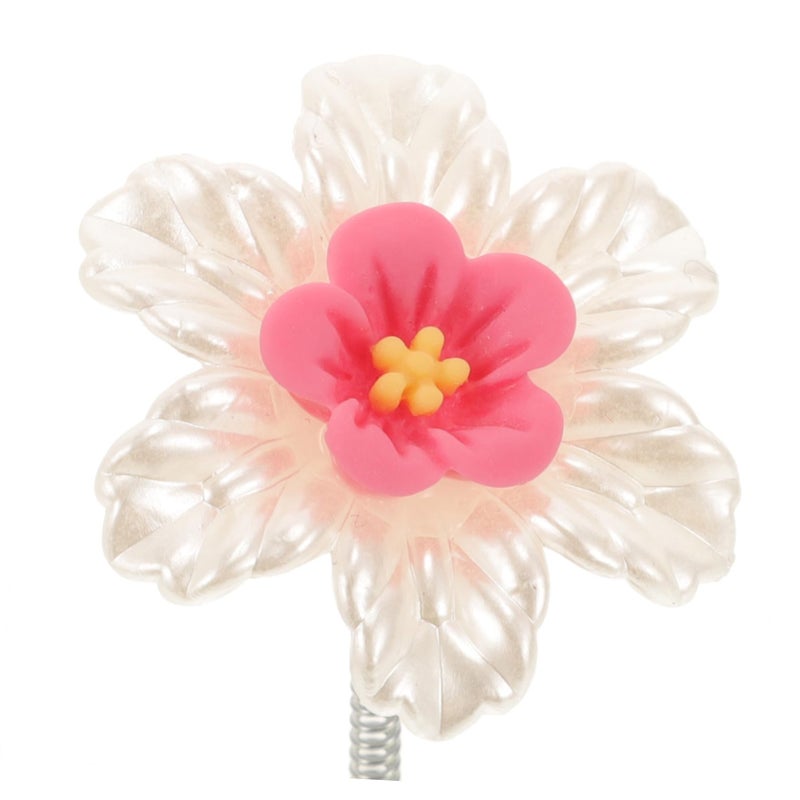 2 Pack Shaking Flower Car Dashboard Ornament Elegant Auto Accessories For Women - Image 4