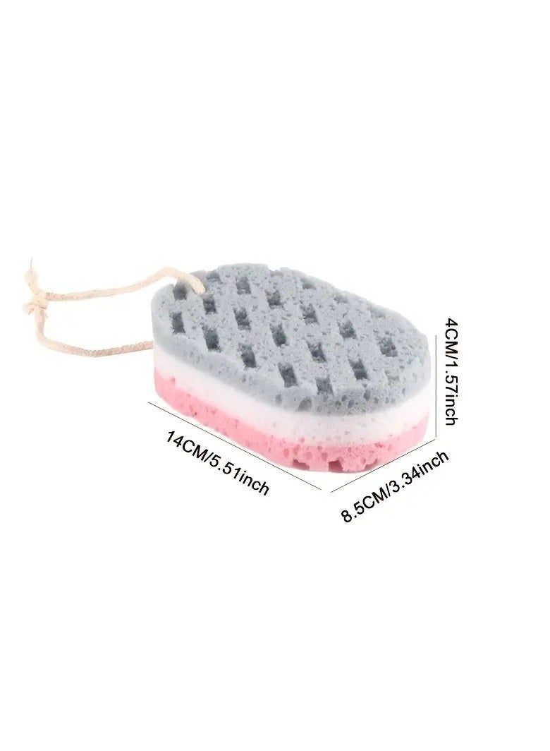 ORiTi Bath Sponge Body Brush Shower Rub Exfoliation Bathing Accessories Wash Body Massage Brush Sponge Scrubber - Image 2