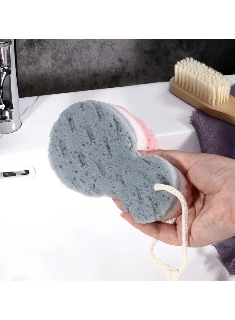 ORiTi Bath Sponge Body Brush Shower Rub Exfoliation Bathing Accessories Wash Body Massage Brush Sponge Scrubber - Image 3