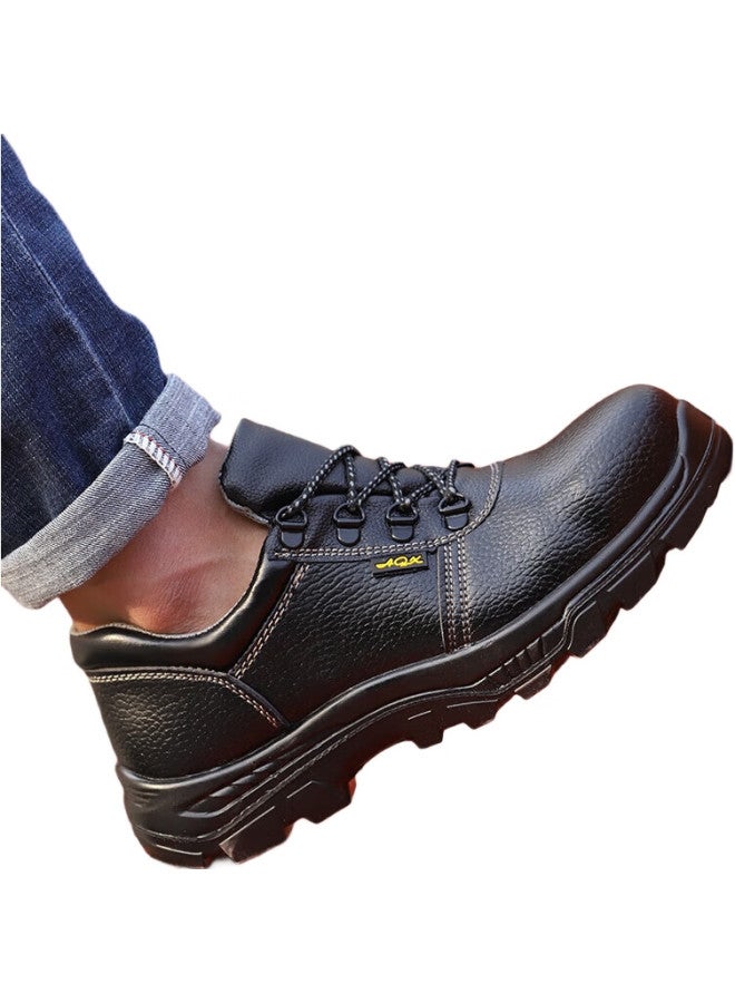 Old housekeeper Old Steward Labor Protection Shoes 151 Safety Shoes Men'S Work Shoes Anti-Smashing Anti-Stabbing Wear-Resistant Breathable Four Seasons Style Size 43 - Image 3