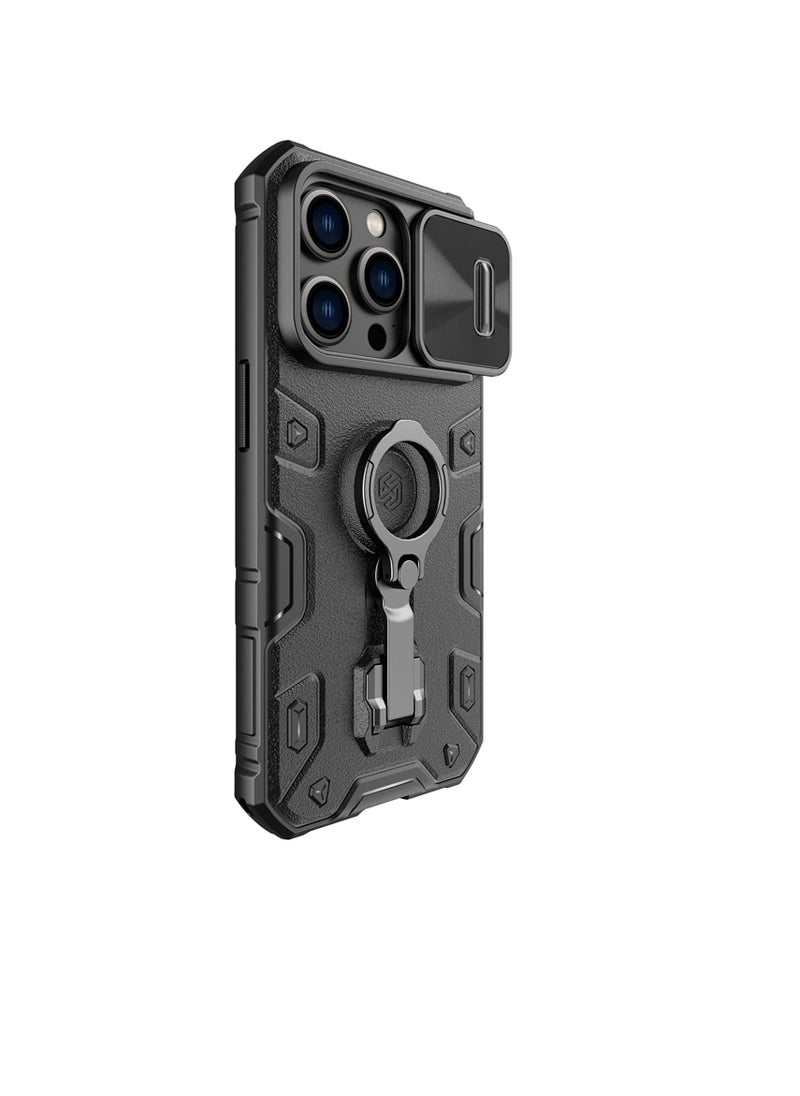 Nillkin - CamShield Armor Pro Magnetic Case Apple iPhone14 Pro 6.1 - Black - Image 1