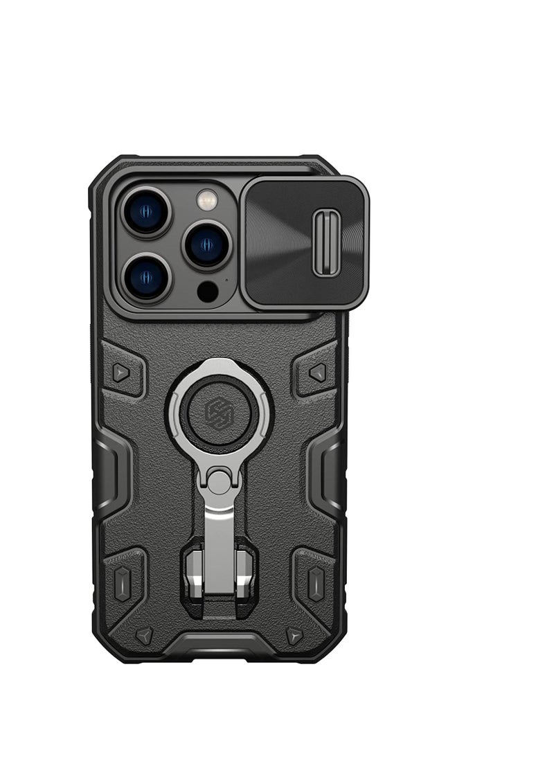 Nillkin - CamShield Armor Pro Magnetic Case Apple iPhone14 Pro 6.1 - Black - Image 1