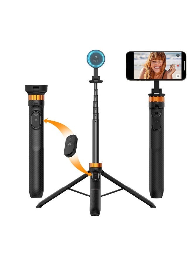 K&F Concept K&F Concept Magnetic iPhone Tripod Selfie Stick 162cm