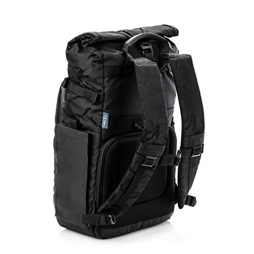 Tenba Fulton v2 14L All Weather Backpack for Mirrorless and DSLR cameras and lenses – Black/Black Camo (637-735) - Image 4
