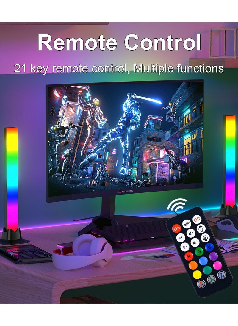 Smart RGB Music Light Suitable for Games and Music - Medium Size - 2 Pieces - Reacts to Music and Works with Remote or Mobile App - HFXL-6002 - White/Black - pzsku/ZB0FF2DE76E868193D0DEZ/45/_/1735405270/062434d0-46dc-497d-b03f-7f12e28108ce