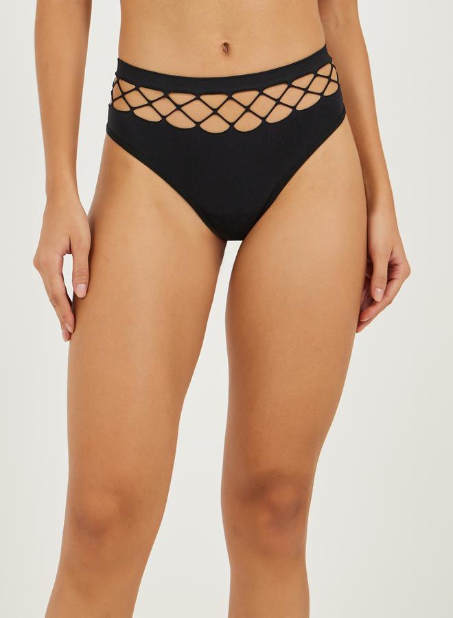 Styli Pack of 3 - Solid Thong With Cut Out Detail  - Image 2