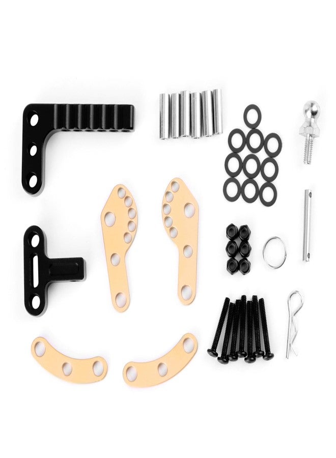 DashRC 1/10 Scale RC Accessories RC Trailer Hitch, RC Metal Adjustable Trailer Tow Hook Receiver for 1/10 RC Crawler TRX4 SCX10 GEN7 GEN8 Accessories Upgrades - Image 5
