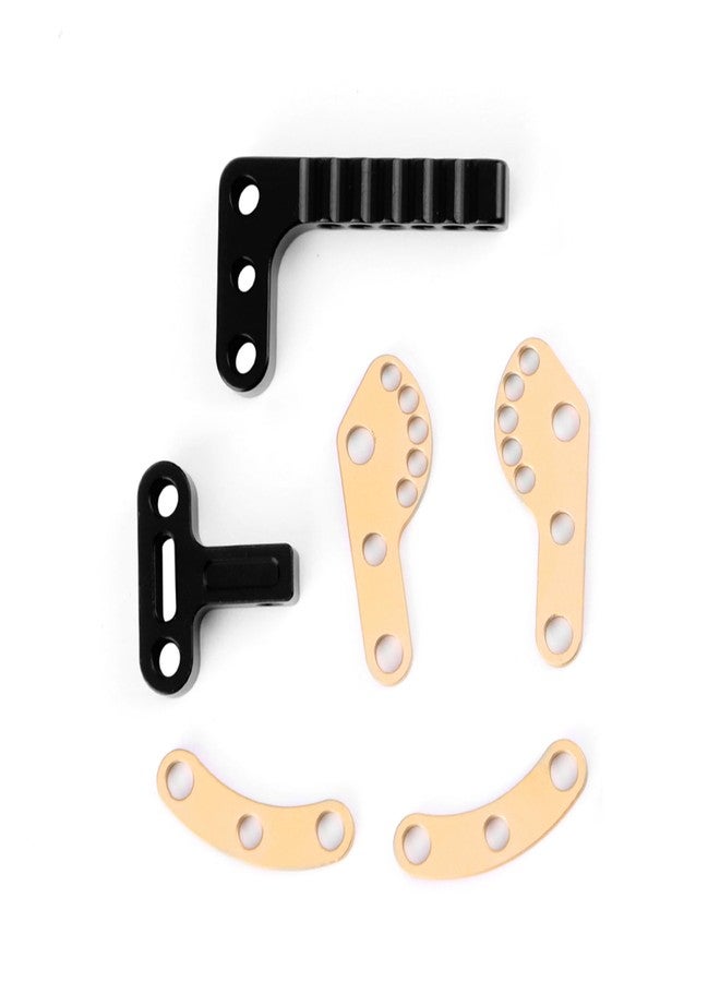 DashRC 1/10 Scale RC Accessories RC Trailer Hitch, RC Metal Adjustable Trailer Tow Hook Receiver for 1/10 RC Crawler TRX4 SCX10 GEN7 GEN8 Accessories Upgrades - Image 4