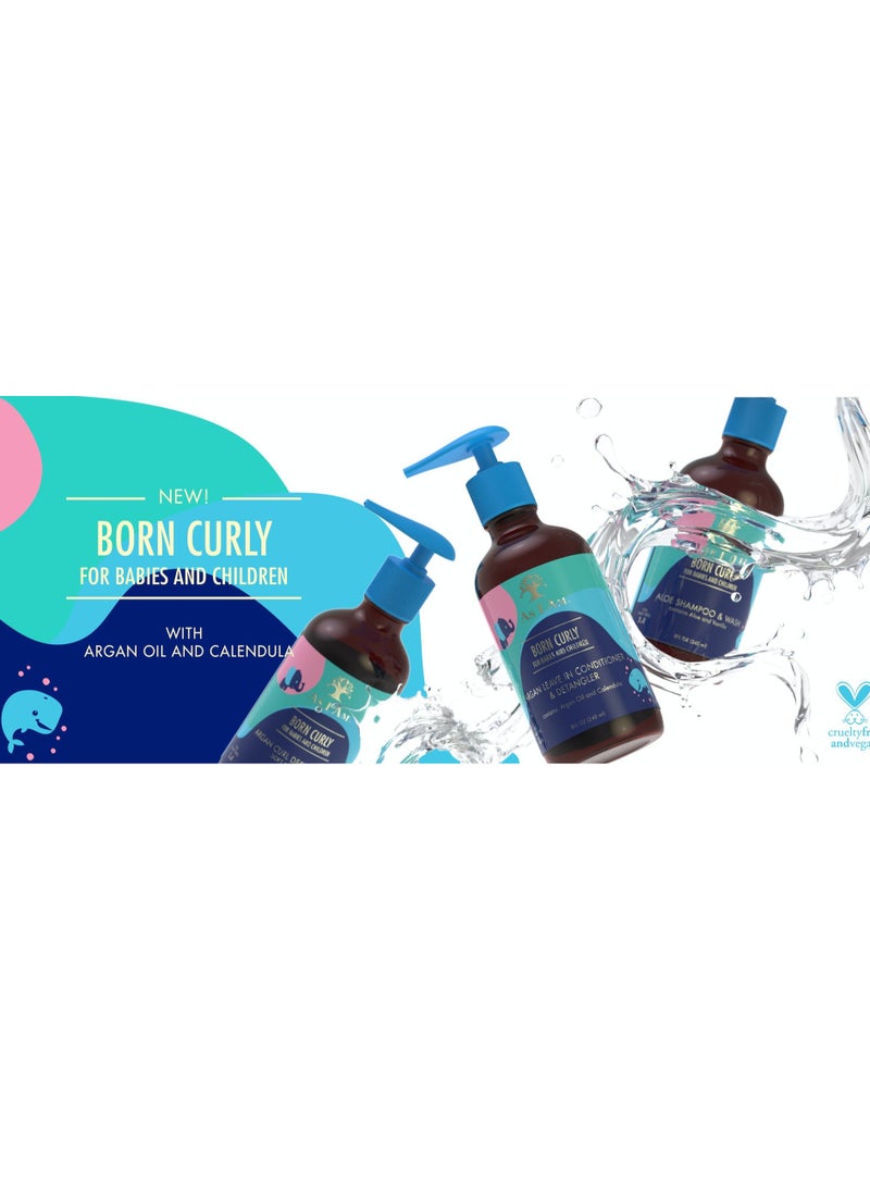 As I Am شامبو وغسول الصبار للشعر المجعد من As I Am Born 8 أونصة - Image 3