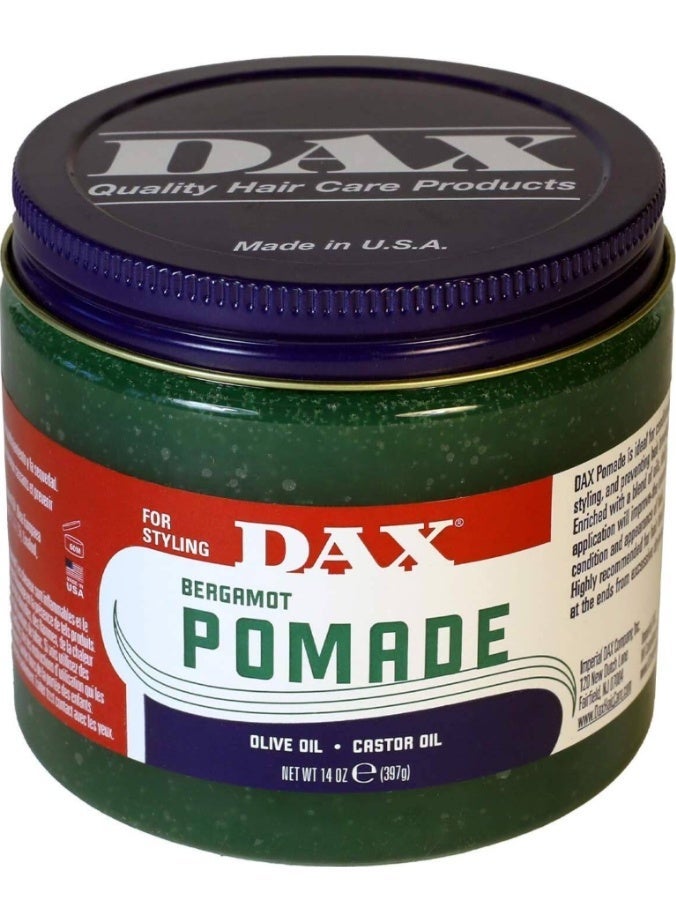 Dax Pomade for Dry Hair with Vegetable Oils and Lanolin - 397 gm