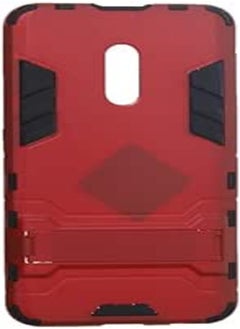 Back Case with Plastic Stand for Realme X , Red and Black E.Acc-NE-222