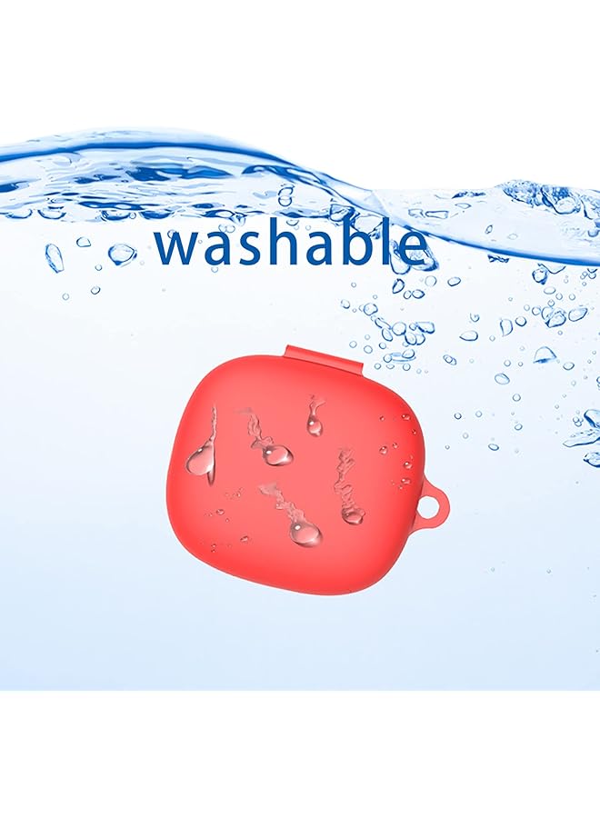 erorex Case For Jbl W300Tws Ultra Thin Soft Cover Slim Fit Anti Fall Not Easy To Dirty White - Image 4