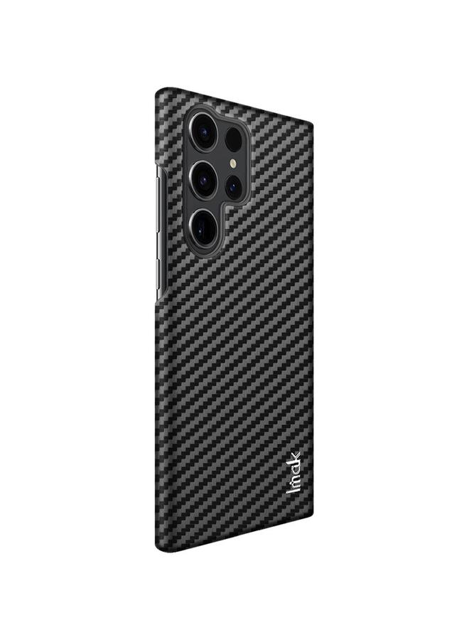 Imak Case For Samsung Galaxy S23 Ultra 5G Ruiyi Series Carbon Fiber PU + PC Phone Case - Image 2