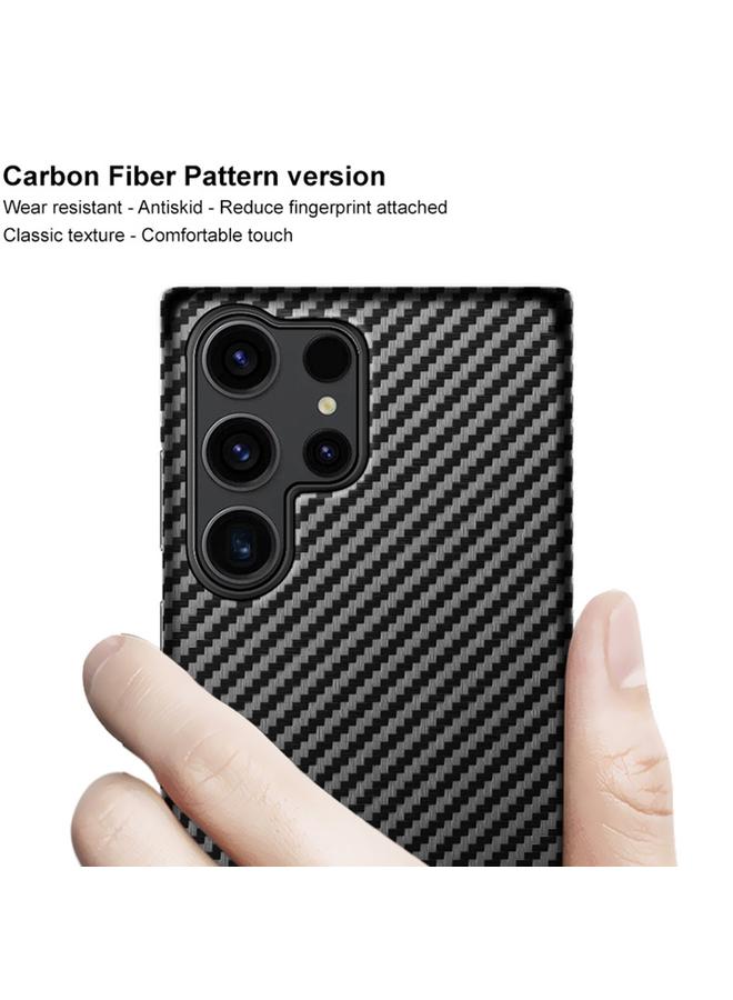 Imak Case For Samsung Galaxy S23 Ultra 5G Ruiyi Series Carbon Fiber PU + PC Phone Case - Image 5