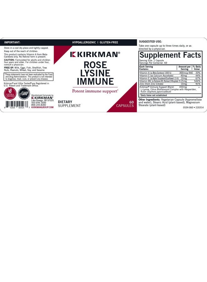 Kirkman Rose Lysine Immune - Image 3
